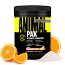 动物 Pak - 方便全一维生素和补充粉 - 锌、维生素C、B、D、氨基酸、免疫支持、消化酶和更多 - 妇女和男子每日多维生素 - 60 Scoops