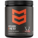 MTN OPS Yeti 预研粉末能量饮用 Creatine, 200mg Cafeine 和 BCAAs 与 Beta Alanine, 30-Serving Tub, Bugle Berry 相伴