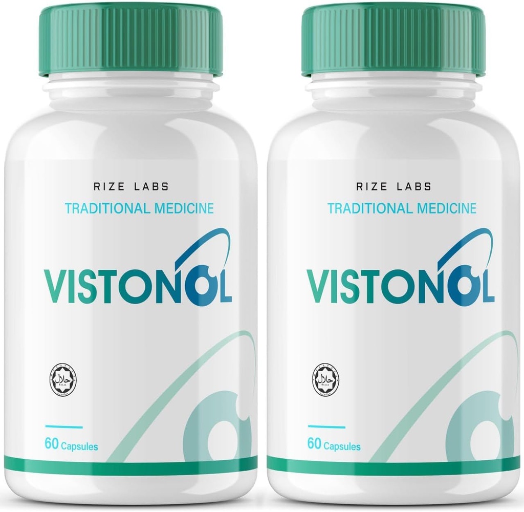 rize 实验室 - Vistonol Vistonol Vision Supplements, " 快速改善视觉健康和更好的聚焦能力,支持健康眼功能 " (120 Capsules)