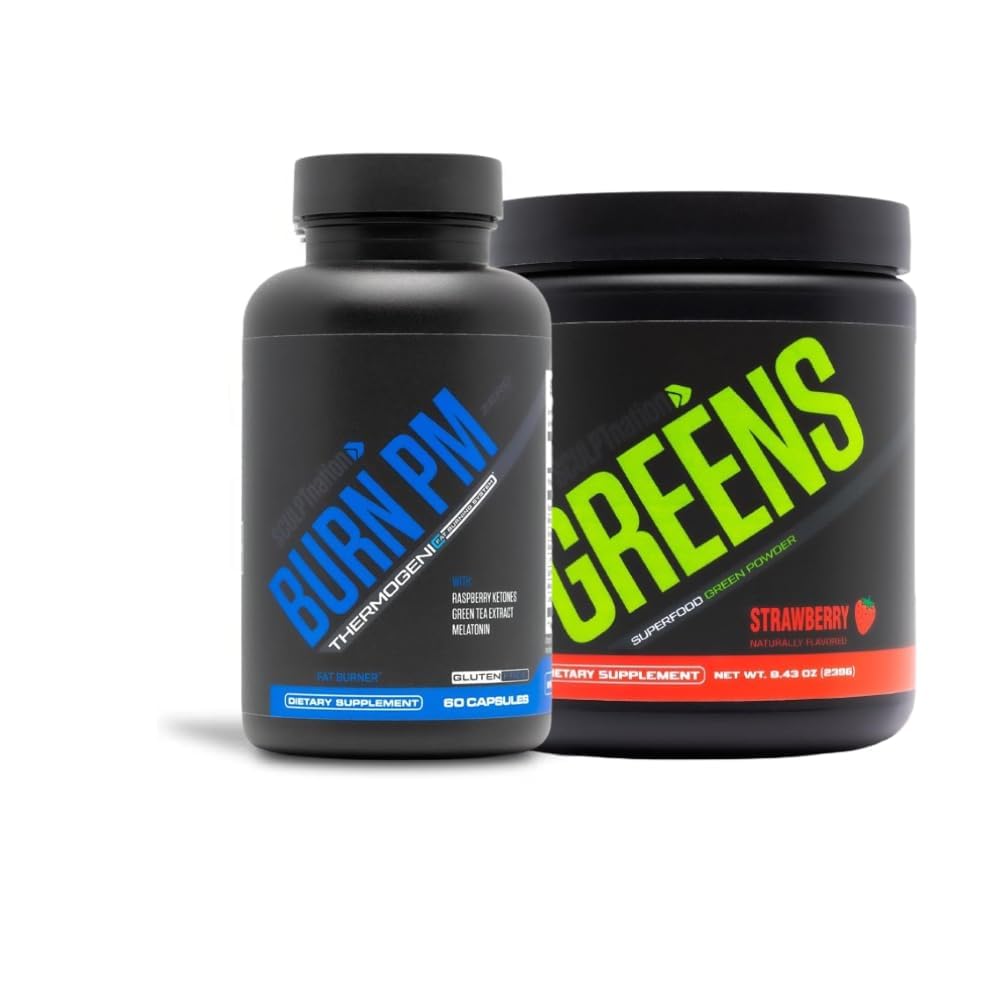 雕塑民族,由V Shred Burn PM和Premium Greens草莓套装