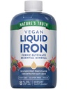 Nature's Truth Liquid Iron drops Supplement 18mg = 基本矿物 = Vegan, Non-GMO, Gluten Free(英语:Gluten Free) 维加恩, 维加恩, 维加恩, 维加丹, 维加丹, 维加丹, 维加丹