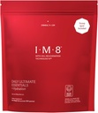 IM8 每日终极基本品 All-in-1 多维他命补充品, 92 营养素丰富成分 CoQ10, Probiotics, Vitamins, Greens, GF, Acai Mixed Berry (30 services, Refill Pouch)