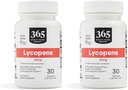 全食品市场365,Lycopene 20 mg, 30 Counter(Pack of 2)