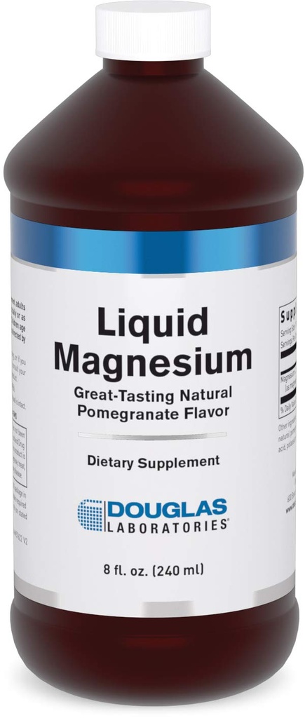 Douglas Laboratories Liquid Magnesium QQ支持心脏,骨骼,以及酶功能 QQ 8 fl. oz.