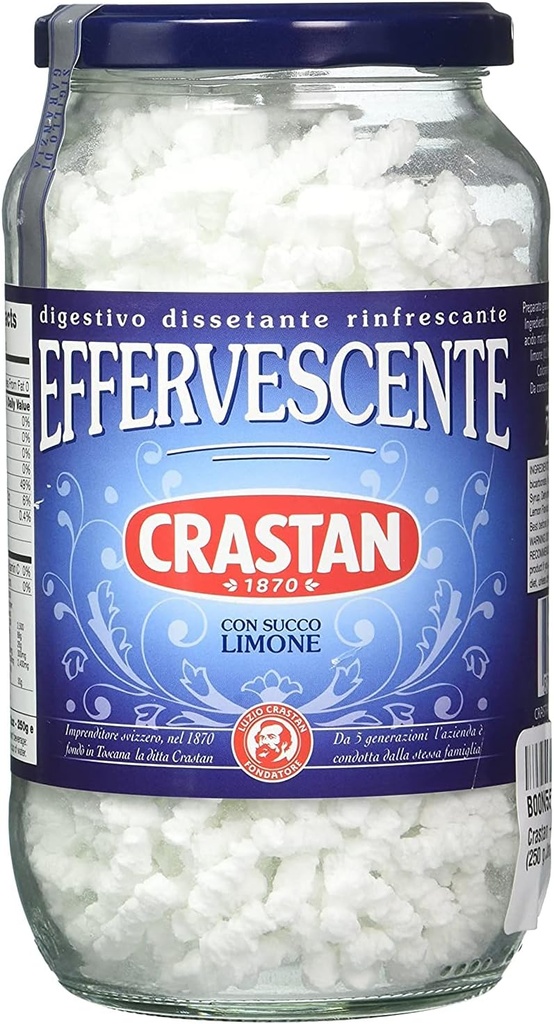 克拉斯坦(Crastan) - 意大利语Effervescent Antacid,(3)-8.82 oz. 贾斯