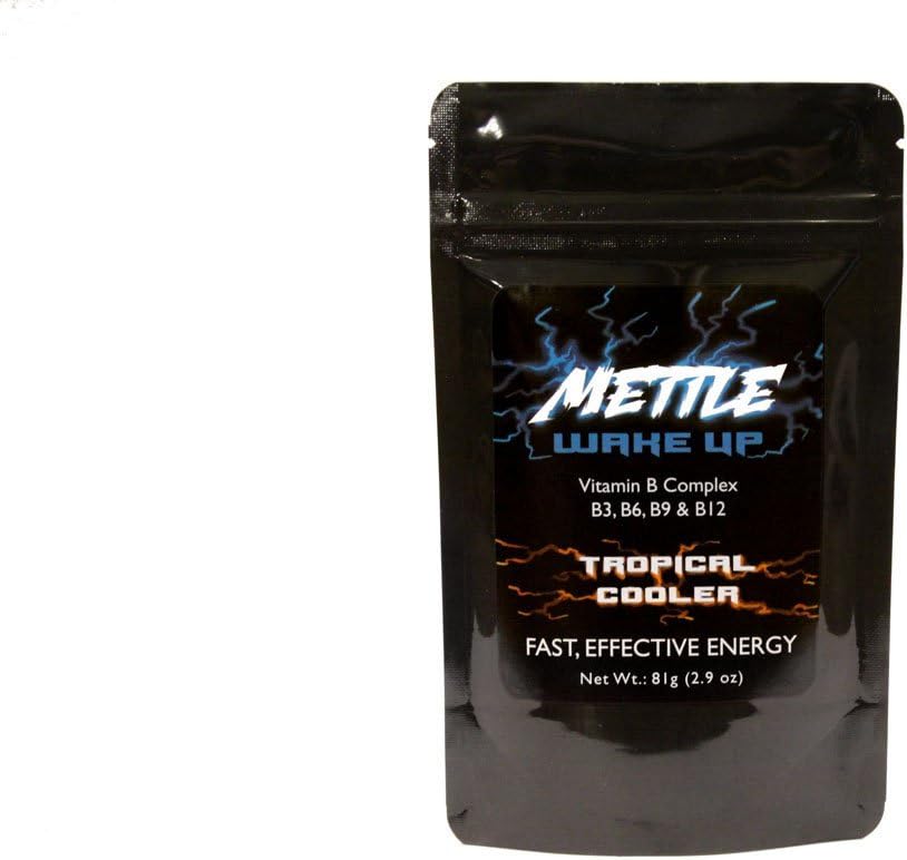 能量饮粉 - 25 services QQ无糖 - 200mg Cafeine - Mettle Energy Drink Mix(热带凉爽剂)