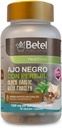 Betel Natural AJO Negro con Perejil/Black Garlic with Parsley and Cayenne Capsules Potent Superfood - 1500 mg por Porcion
