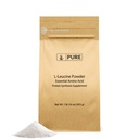 纯原成料 L-Leucine(1lb) 粉末,基本氨基酸补充剂,实验室验证