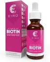 EIRO 生物素液体滴入量 + 6000mcg / 服务 → 更健康,更强,更快 - 头发和钉子 → 高级吸收