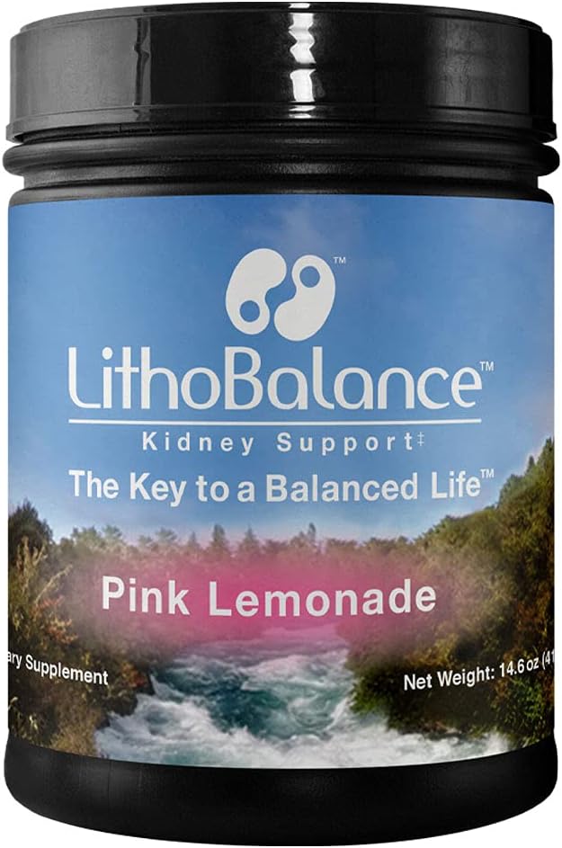 LithoBalance - 肾支持 - 氯酸钾 - 镁 Citrate - 维生素 B6 - 肾石