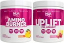 NLA for her Pre/Intra Workout Stack(包括她的热致性氨基芒果激情和升华前工作Raspberry柠檬汁)