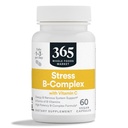 365 由全食品市场,压力B - 与维生素C,能量和神经系统支持,Vegan,60 Capsules
