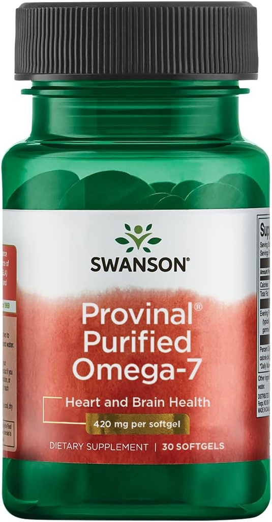 Swanson Provinal Pruized Omega-7 30 Sgels (西班牙语).