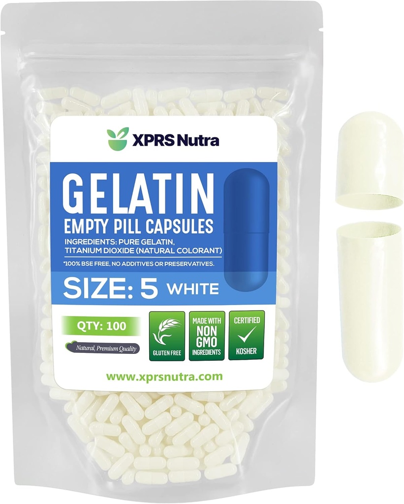 XPRS Nutra大小 5 空盖- 100 个非常小的空盖- 盖- 盖- 盖- 盖- 填充 - 填充的盖- 盖- 盖- 盖- 盖- 盖- 盖- 盖- 盖- 盖-