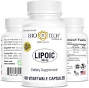 生物技术药剂公司- Lipoic Acid(300毫克)-100