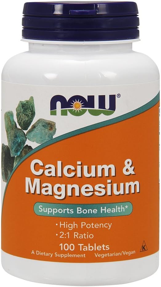 现在 FOODS Cal Mag 500/250mg, 100 CT