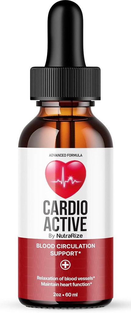 Nutrarize Cardio Active Drops for Advance Framme - 官方补充Dropps,所有自然Cardio Active 支持血液流通,审查(30名服务员)