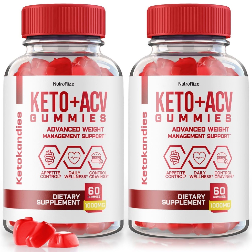 努特拉里泽(2个KetoKandies Keto+ACV包) 重量损失的古米,最大强度补充,Keto Kandies评论(120古米)