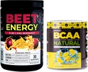 营养学 Beet Natural O2, Pre Workout Power, Passion 水果火焰(30种服务) BCAA Natural, Plant based BCAA Power,柠檬汁火焰(30种服务)