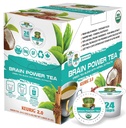 SOLLO 大脑动力 有机绿色茶壶,配有MCT, Acai 和 基本营养, Notropic Brain Boster - 改善记忆和焦点兼容 2.0 K-Cup Keurig Brewers, 24 Ct
