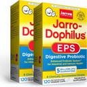 Jarrow Formules Jarro-Dophilus EPS - 5亿个有机体 人均服务量 - 120个肠内染色菌盖,多排增生素 - 肠道和免疫健康,120个计数(包2)