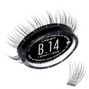 Lashify Bold 14mm Gossamer DIY 眼片扩展重填,黑色,易用假眼片进行自然外观