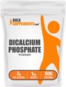 Bulk Assupports.com 磷酸二酯-钙辅料,DCP Assuppose-Uniformed & Gluten Free,每服2克,1kg(2.2磅)(包1)