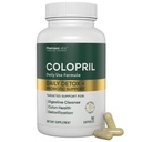 Colon Cleanse 饮食补充 - 支持Bowels 和 Digestive Tracts - Eases 便秘 - 姜根,乳房, Psyllium Husk & 氧化镁 - 90 Capsules (Pack of 1)