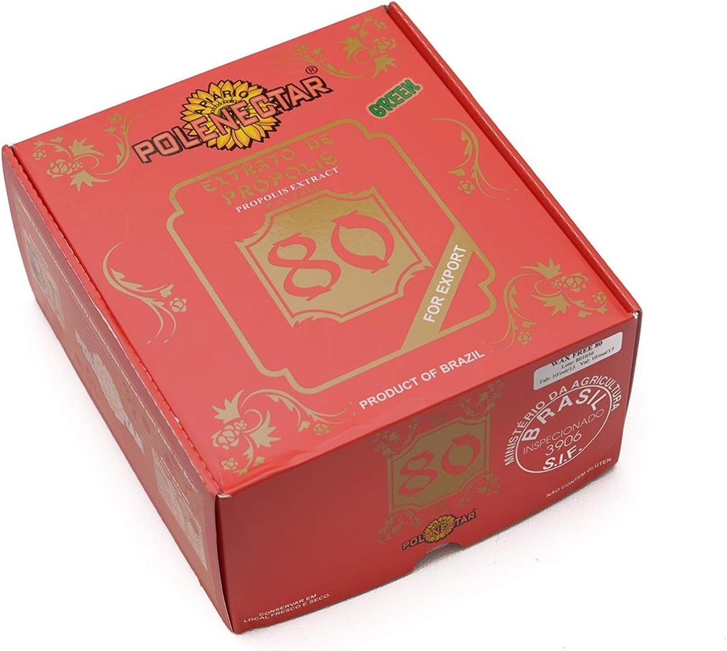 巴西绿蜜蜂 Propolis 提取蜡 免费80(30毫升) - 24瓶