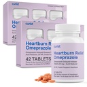 Curist Omeprazole 20 mg 块片包 - 84 Counted 延后释放片包 - 用于心脏灼伤缓解的酸性 Reflux Medicine (42块片包 - 84个总计)