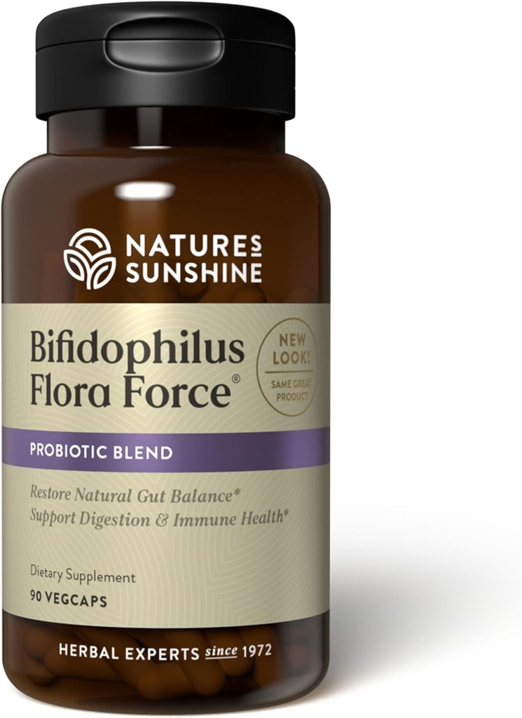 大自然的阳光Bifidophilus 花卉力量 90 Capsules