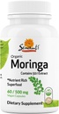 Sewanti Organic Moringa Capsules 高概率 - Immune System and Energy Booster - 天然超食品促进生命力和解毒支持 60 Capsules 500mg