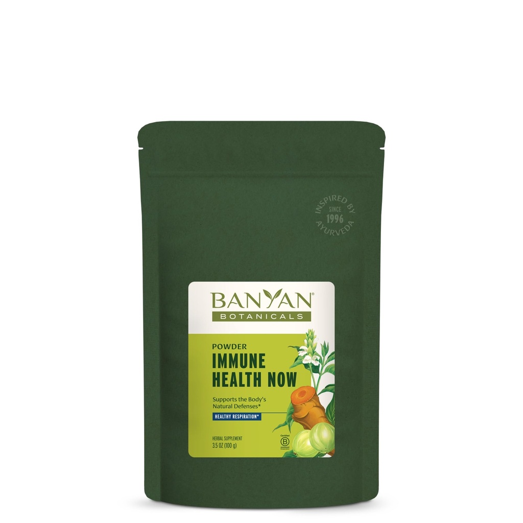 Banyan Botanics Immune Health Now – 有机Immune 补充剂 - 肺部粉状草药,呼吸和免疫系统支持 * 3.5oz – 非转基因生物 可持续来源 Vegan