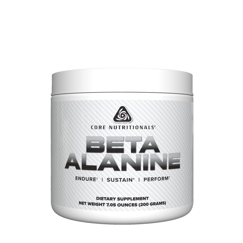 核心营养素 Beta Alanine Powder 支持力量,肌肉性能,和耐力 帮助减少肌肉肥胖 → 200格拉姆(未尝)