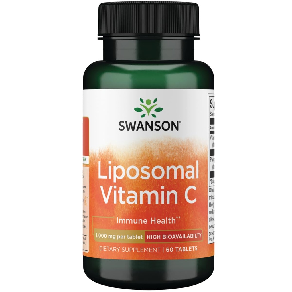 Swanson Liposomal维生素C - 生物利用率高
