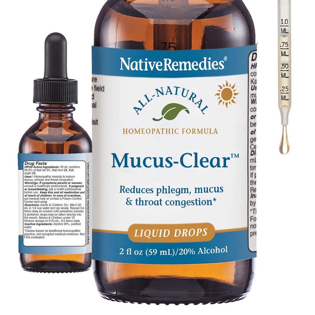 原生Remedies Mucus - 清除