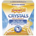 Emergen-C C晶体,On-the-Go Emergen-C Immune 支持补充 维生素C,B维生素,锌和曼干内塞,橙色维生 - 56 棒包