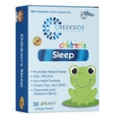 Creekside Naturals Children's Sleep, 配有梅拉图宁和查莫米利, 零糖, Vegan, 小儿科医生 配制, 橙色梦Flavor, 30 EZ 熔片