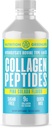 Collagen Peptides 水解液体集中 9000mg 头发、皮肤、钉子健康补充无糖