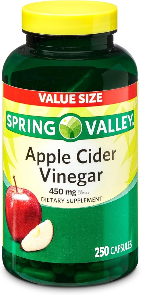 苹果苹果醋醋卡普苏拉斯 450 mg – ACV 增益健康 250 Counter – Apple 苹果苹果醋卡普苏拉斯 Vinagle de Manzana Capsulas
