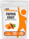 Bulk Assupports.com 帕帕亚果实提取粉 - 帕帕亚提取,用于消化支持 - Gluten Free,每架服务1克,250g(8.8 oz)(一包)