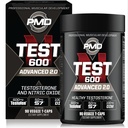 PMD Sports N - Test 600 Advanced Nitric Oxide Boster for Men - 临床研究 Testofen - 精益肌肉和强力增益抑制雌激素(90 Vegie - Caps)