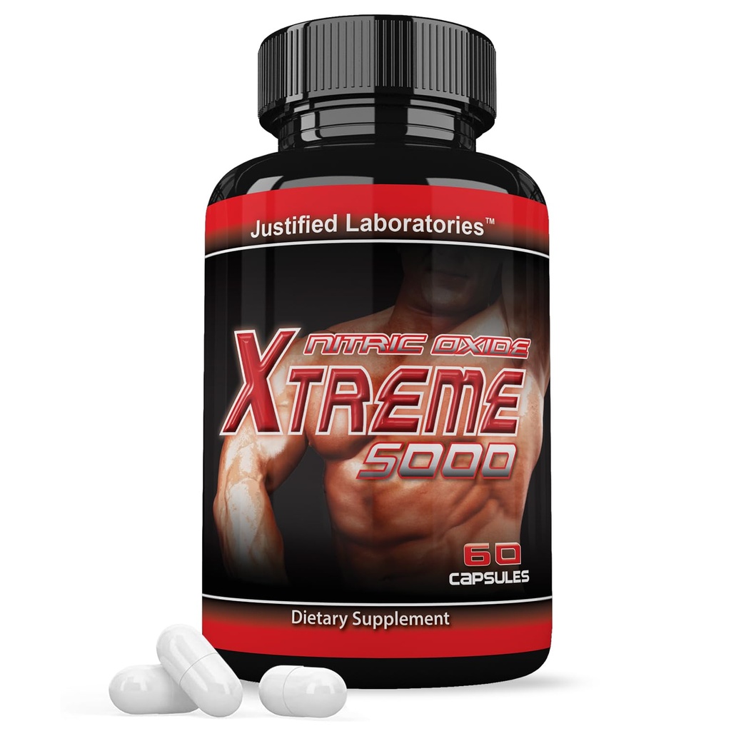 Nitric Oxide Xtreme 5000 高级男性健康公式 60 盖