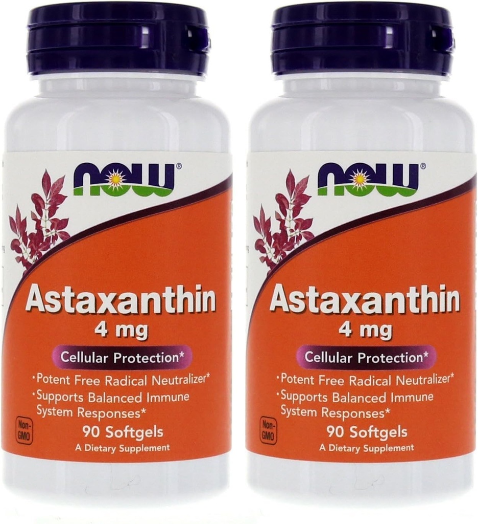 Astaxanthin 4mg 90 软胶(碳保护)(2包)