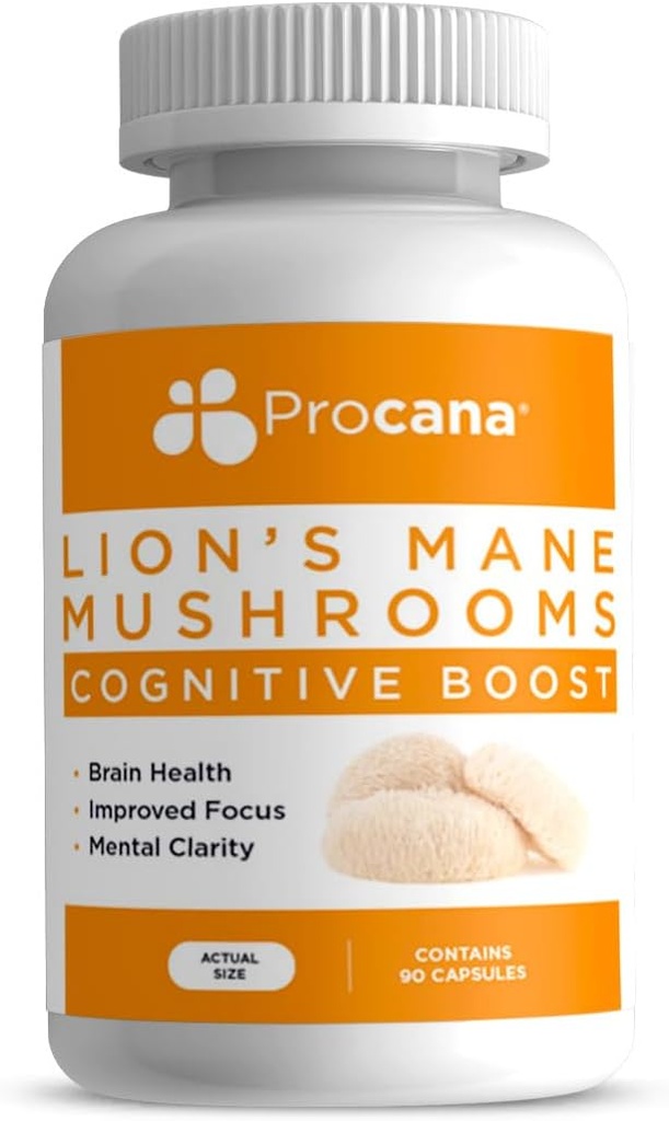 Lions Mane蘑菇盖(超强1 500毫克/服务)用于脑健康、精神清晰、记忆和焦点。 每瓶90厘米4.5万毫克