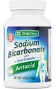 De La Cruz Pure Sodium Bicarpate - USP Grade Bicarpate of Soda – 100%纯烧制Soda – Heartburn和消化不良的铝自由安非他明粉 - 包装在美国,4 OZ.