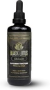 黑莲纯 Shilajit Resin 液态叮当, 100毫升, 100% 纯 纯 天然 Shilajit, 男女用氨基酸, 175毫升 Fulvic酸, 85 离子跟踪矿物, 用于免疫支持, 聚焦, 能源