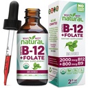 为什么不是天然维生素B12 液体加Folate - 有机亚语超强 Vegan Drops - 富利尼克的甲基补充剂
