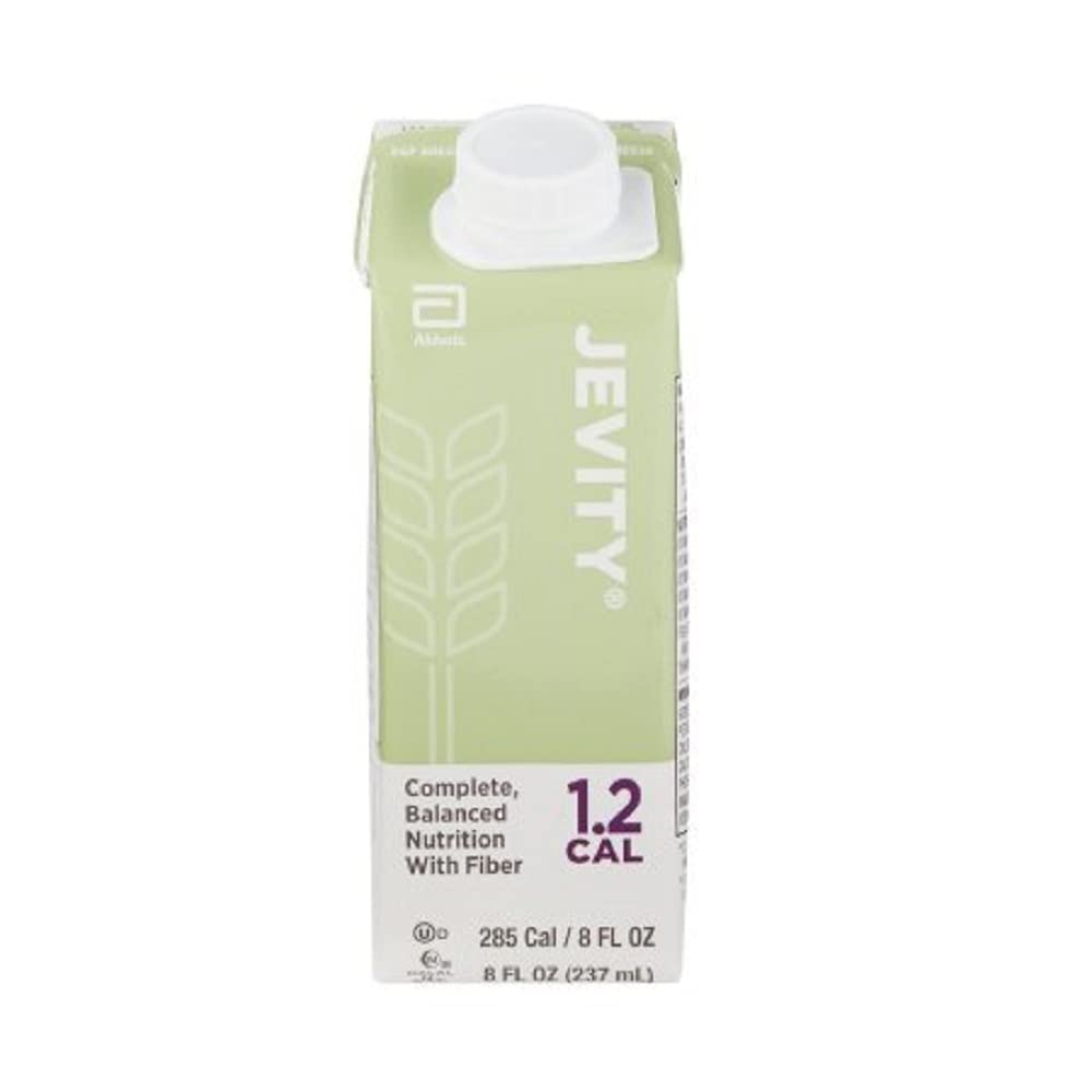 Jevity 1.2 Cal 营养补充剂 不受欢迎(Jevity 1.2 Cal - 8 oz Cartons) 1/ Case 24 Cartons, 8 Fl Ozs (24包)