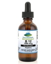 纯山植物学 B12 维生素 1000 mcg – Kosher Liquid B12 带有天然贝里火焰的滴水